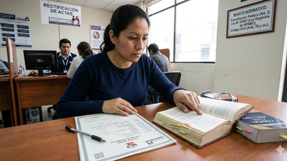 Cómo Corregir tu Partida de Nacimiento en Perú sin Complicaciones Legales