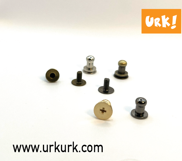 Miniatyrbilde: Geværknapper - pakke med 10 stk.