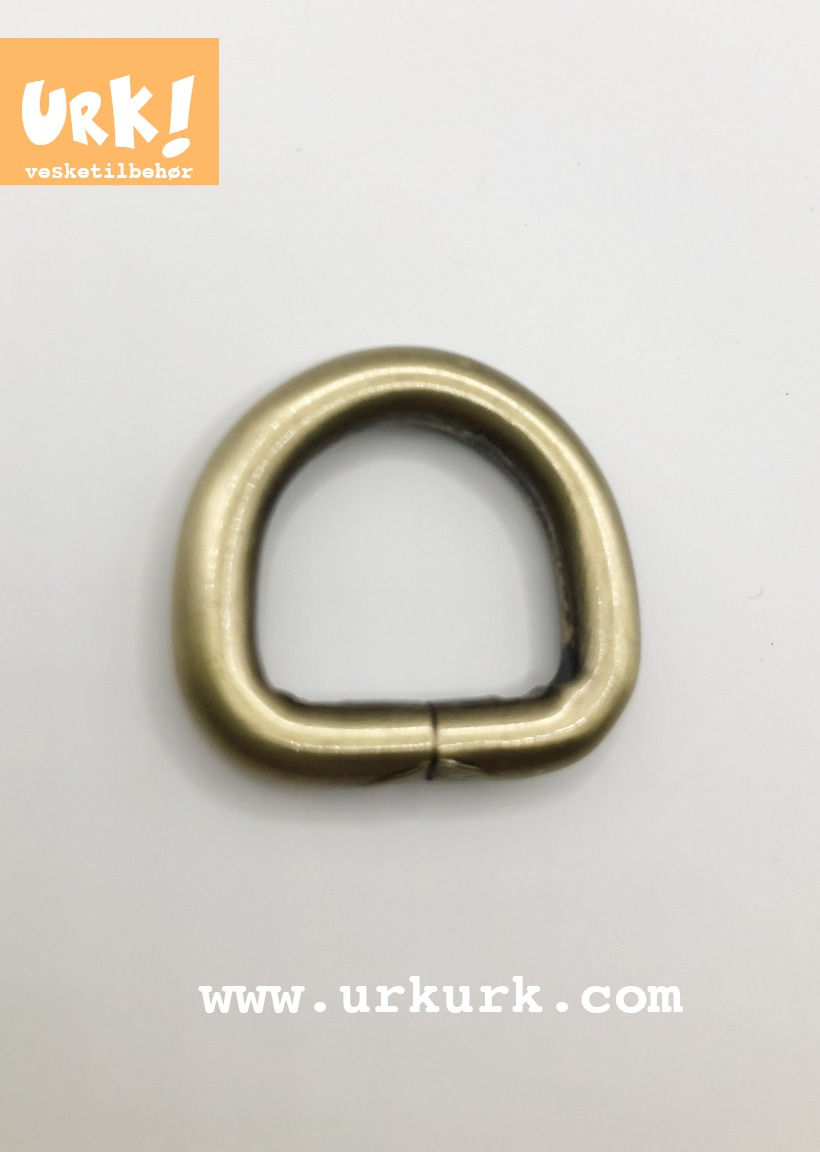 Miniatyrbilde: Tykk D-ring 16 mm (5/8 inch)
