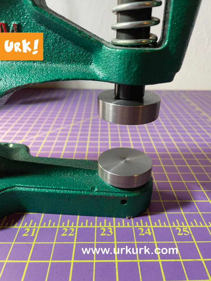 tilbehør knappepresse, utstyr knappepresse kam dk 93, pressesett knappepresse, innsats knappepresse, utstyr kam 93