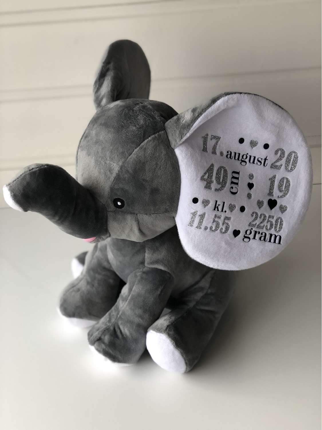 Elefantbamser med trykk