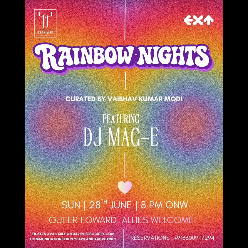 Rainbow Nights @EXT Curated by Vaibhav Kumar Modi