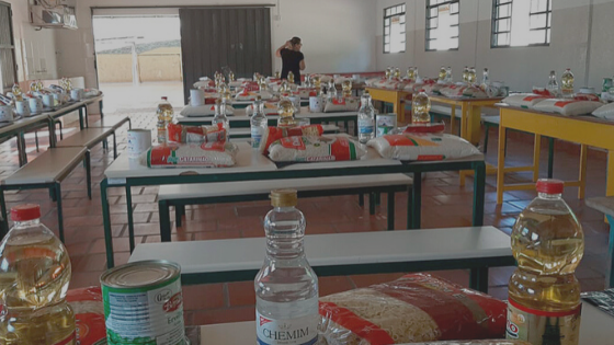 Escolas se preparam para nova entrega de alimentos