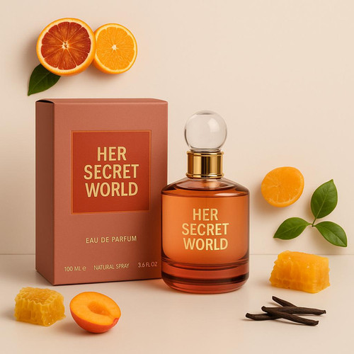 香水(ユニセックス) HER SECRET WORLD 100ml Eau de Parfum Her Secret World Perfume Eau De Parfum 100ml Long Lasting