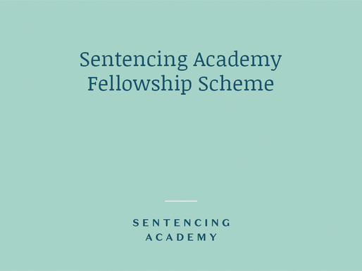 Sentencing Academy Fellowship Scheme