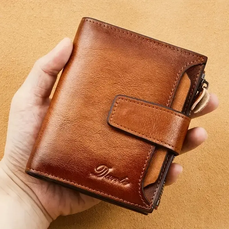Thumbnail: Men's Vertical  Leather Wallet