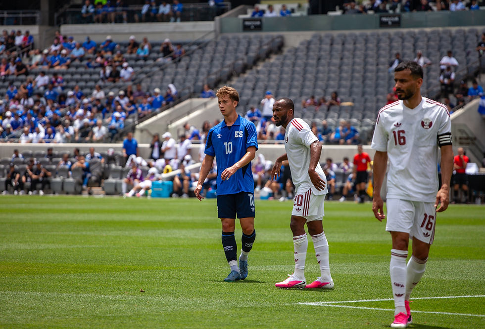 After 90 minutes of tactical battles and few clear opportunities, Qatar and El Salvador settled for a scoreless draw at BMO Stadium. | Photo by Gilbert Bita | Fieldtalk