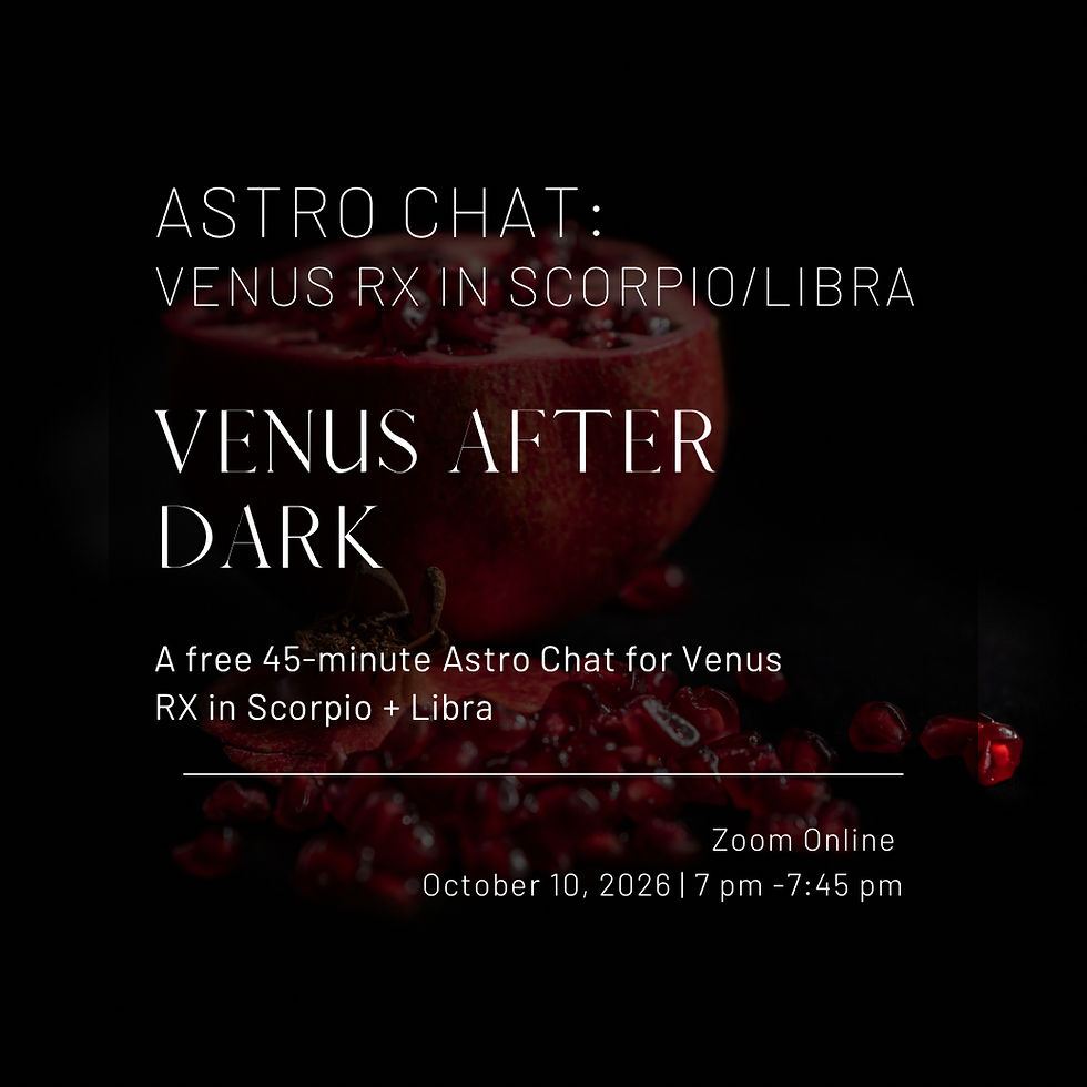 Venus After Dark