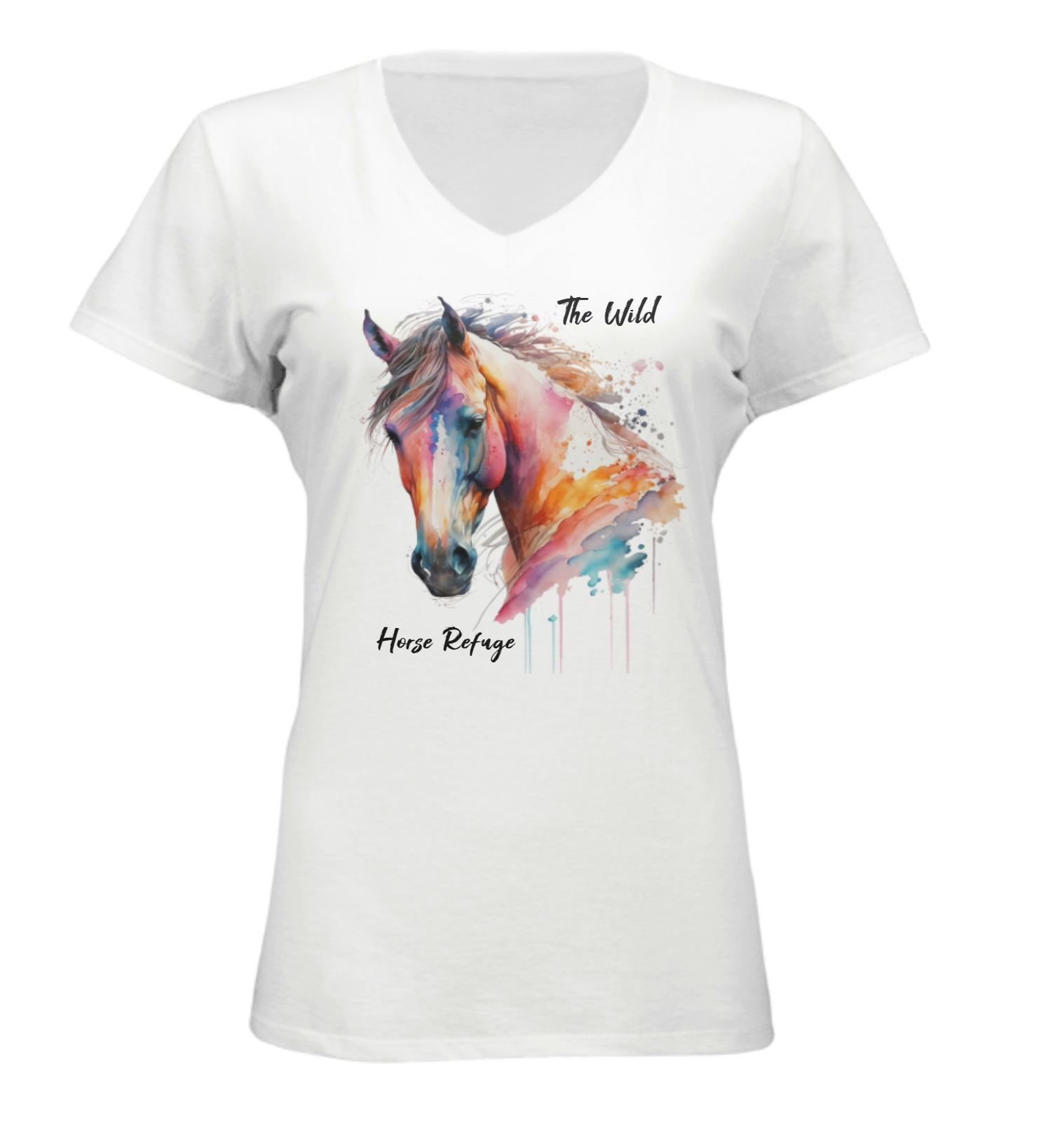 Wild Horse Refuge Shirt-Colored Horse