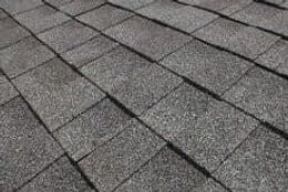 Asphalt tile roofing