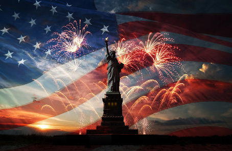 245 anos da Independência dos Estados Unidos.