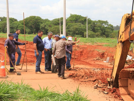Senador Canedo: Obras garantem correção de rede fluvial no Residencial Prado.