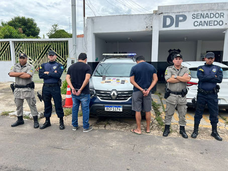 Guarda Municipal de Senador Canedo prende suspeitos de estelionato