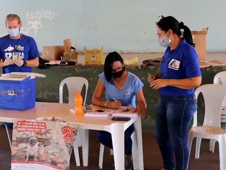 Começou, nesta segunda, a Vacinação Antirrábica na Região Central