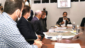 Prefeito de Senador Canedo, Fernando Pellozo, participa de debate sobre obra do Anel Viário