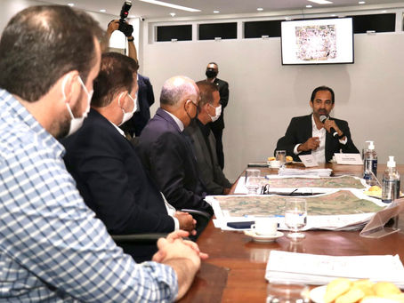 Prefeito de Senador Canedo, Fernando Pellozo, participa de debate sobre obra do Anel Viário