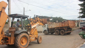 Senador Canedo: Serviço de Infraestrutura é levado para todas as regiões.