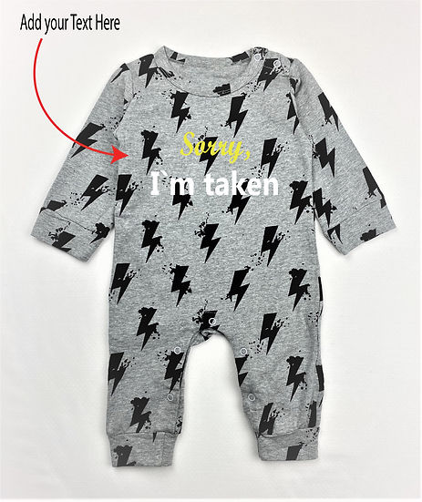 Macacão estampado personalizado