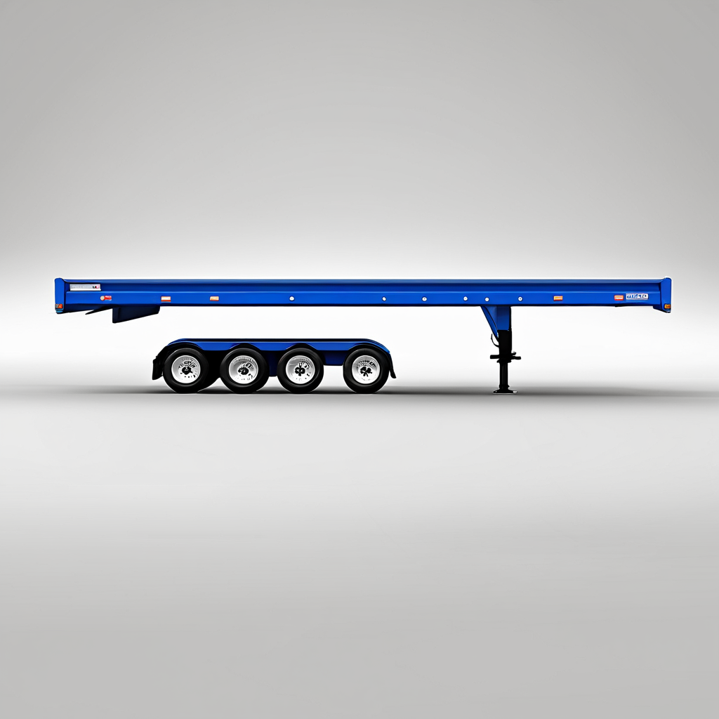 Flatbed Trailer Model