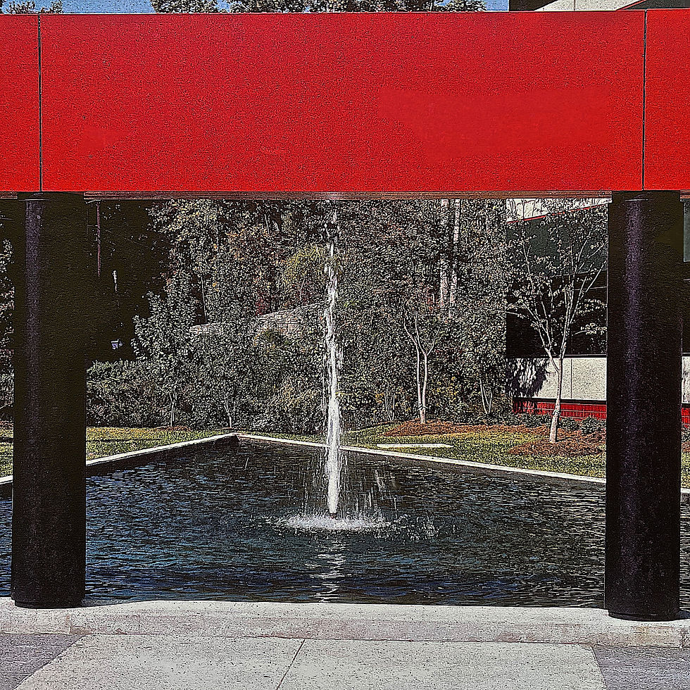 Fountain and Colonnade