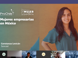 Constanza Levicán, CEO de Suncast, ingresó al programa Mujeres Empresarias de ProChile México