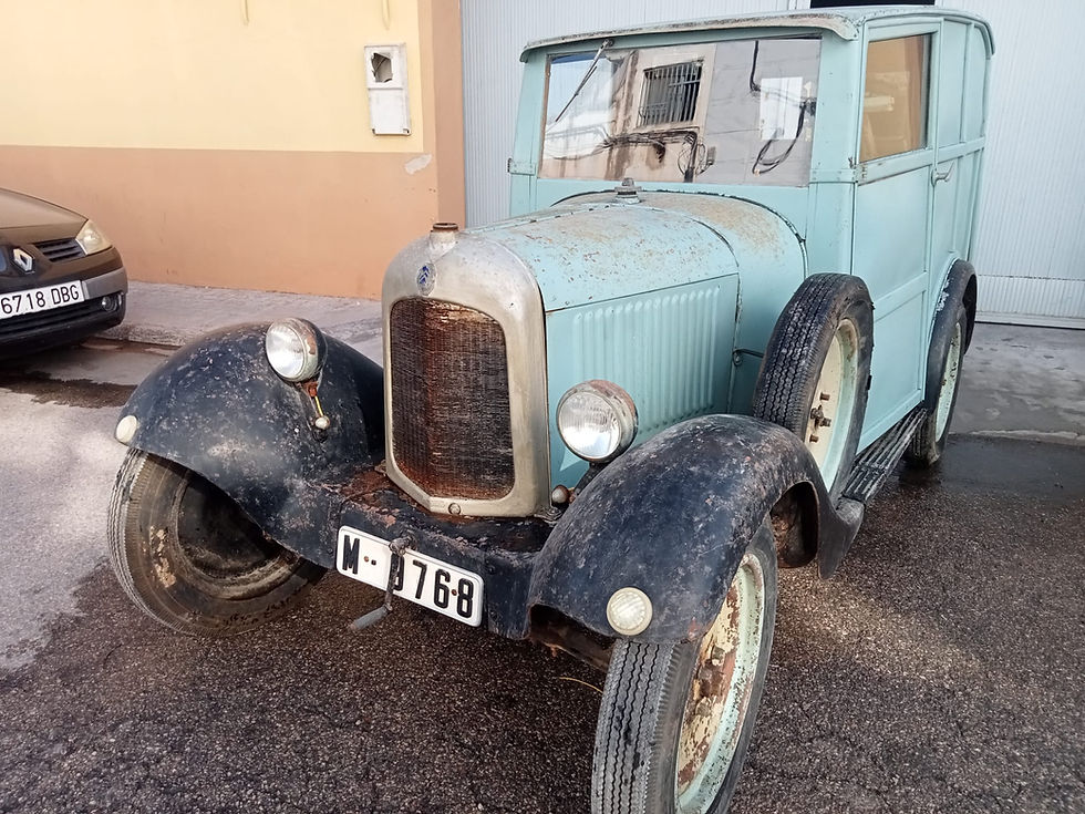 Miniature : CITROEN BOAT 5CV VAN