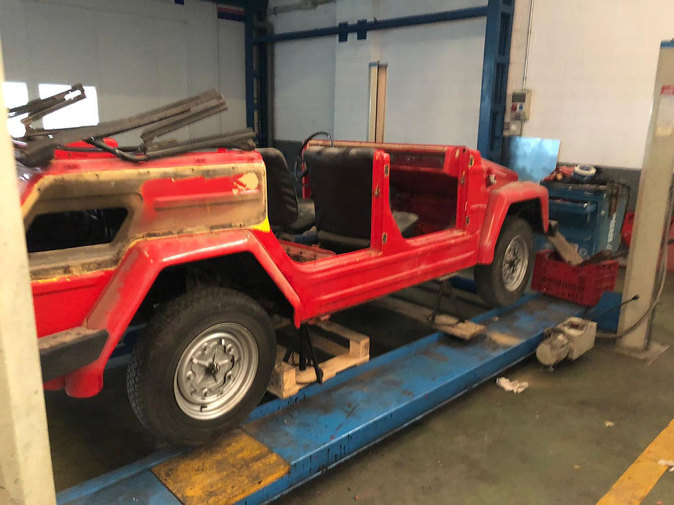 Miniature : VW kubel type 181 project