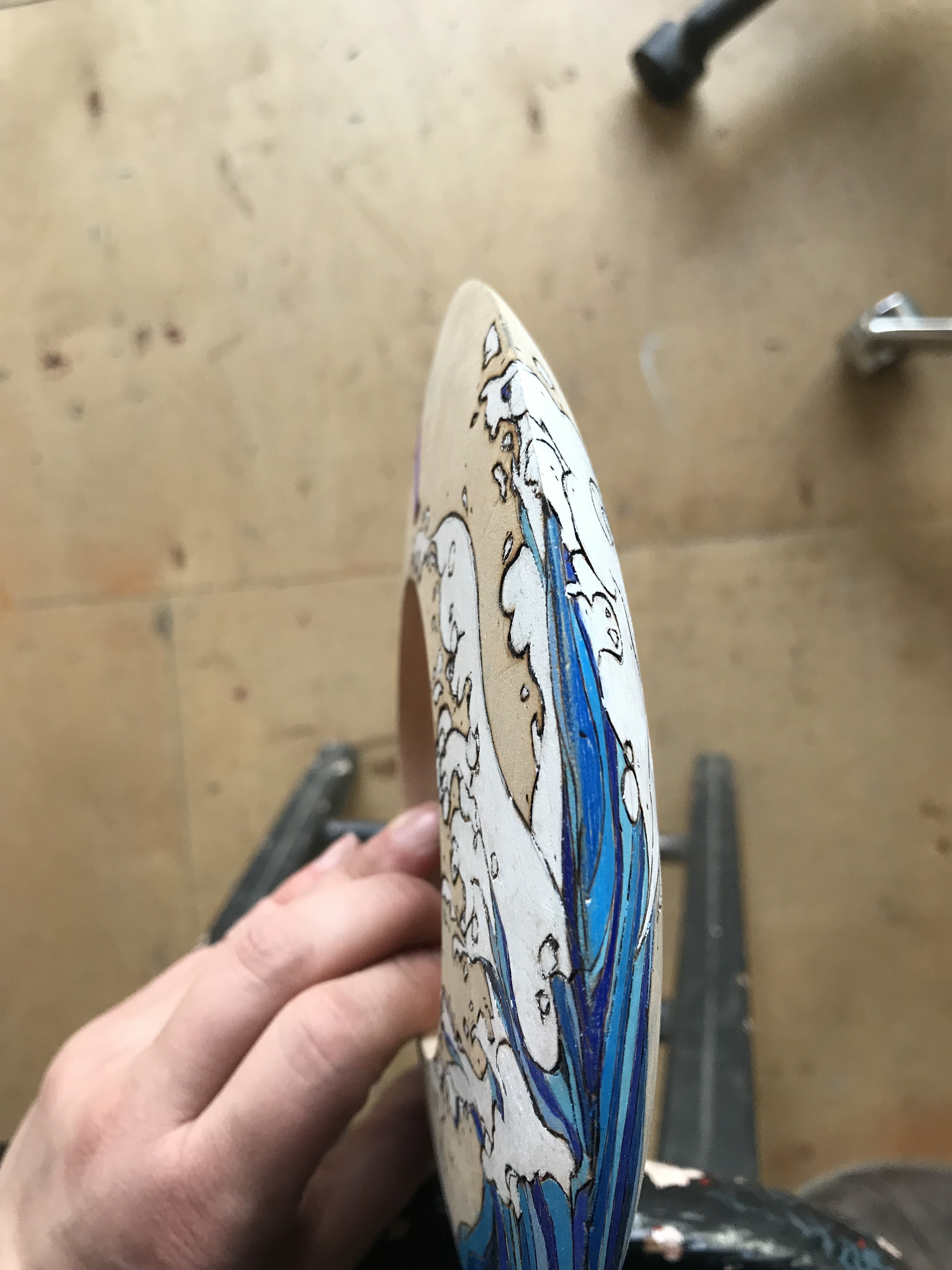 moebius woodburning