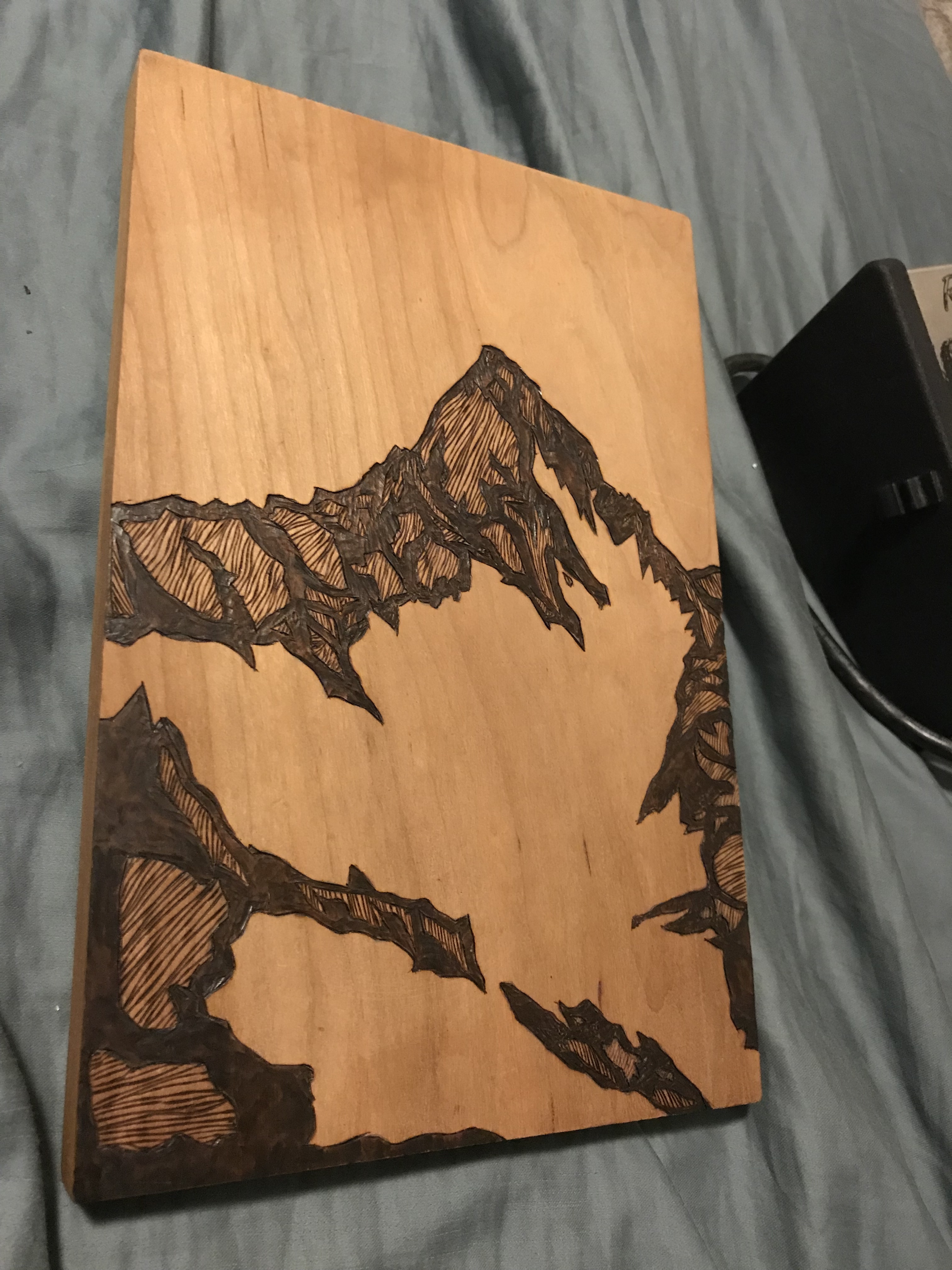 Squaw Peak Mountain Woodburning