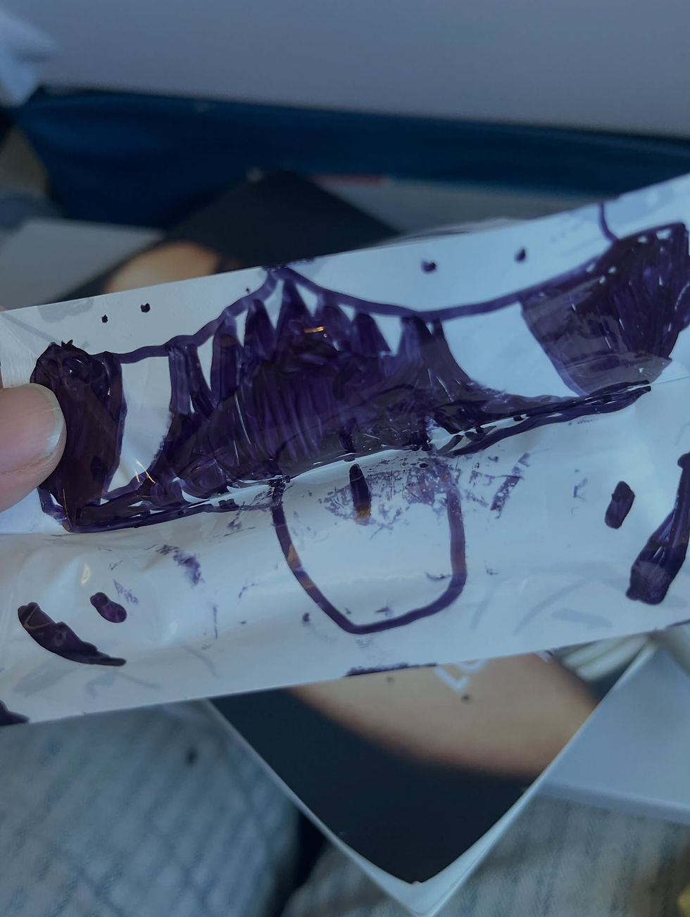 barf bag hand puppets