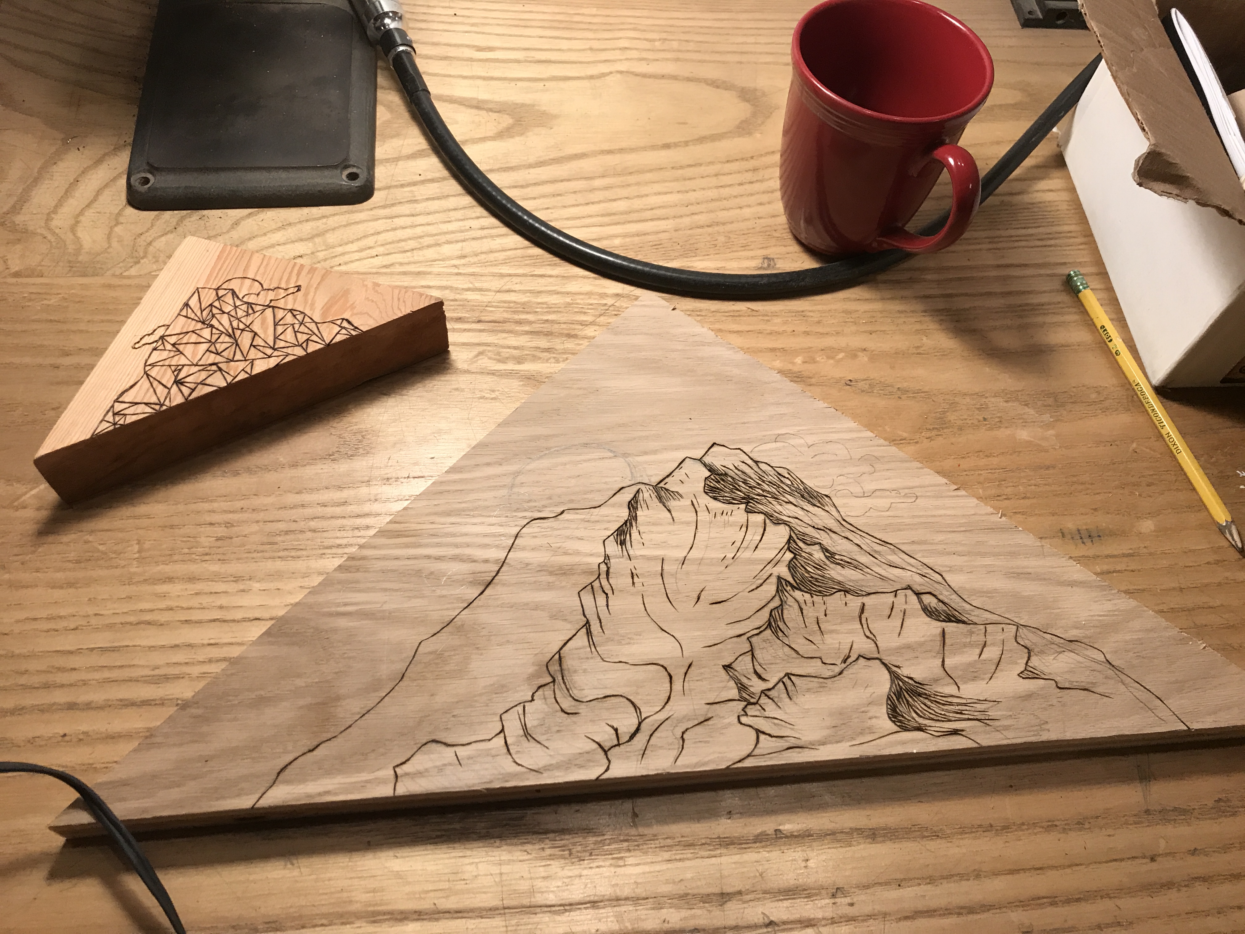 Mountain Woodburings
