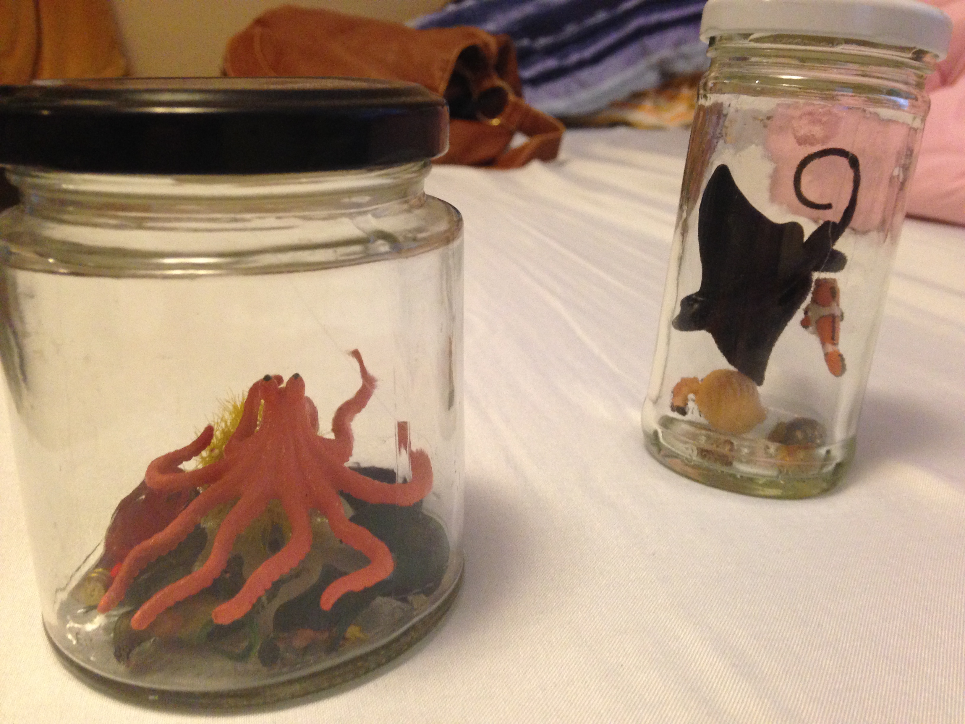 sea creatures miniatures