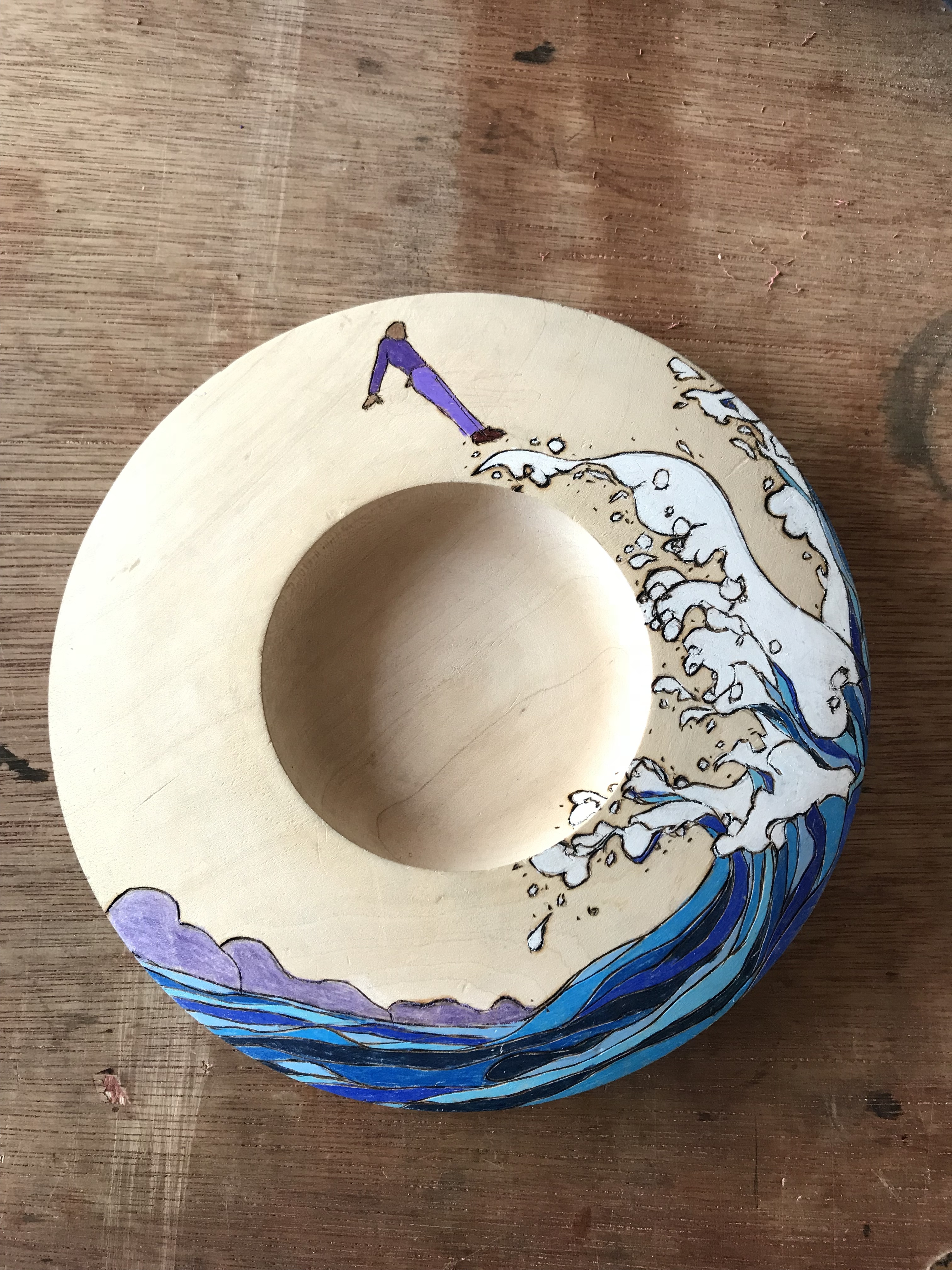 moebius woodburning