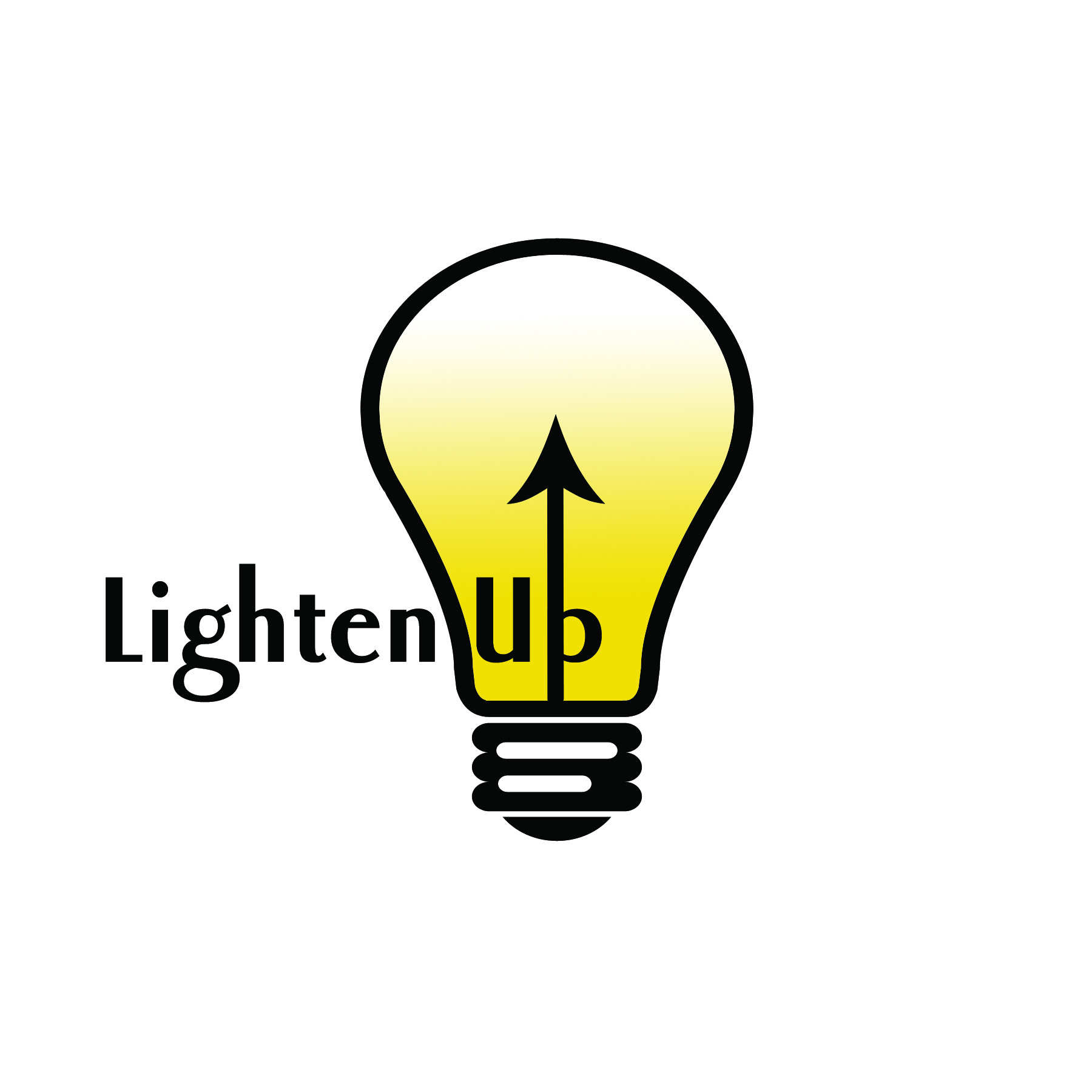 lighten up-lighting store logo