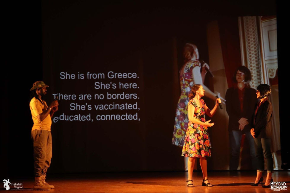 Instabili Vaganti - Experimental Theatre  Company 
In viaggio verso Eutopia - Beyond Borders International Project | 29 Lug 2022 Arboreto Teatro Dimora, Mondaino (RN)