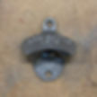 Thumbnail: Unplated 'Open Bottle Here' Bar Bottle Opener Wall Mount