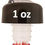 Thumbnail: 3 -Ball Measured Bar Pour Spouts 1 oz- Standard 20mm