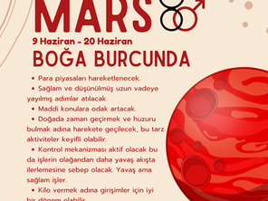 Mars Boğa Burcunda