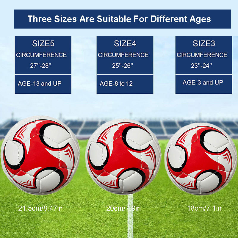 Thumbnail: High-Quality PVC Football for Outdoor Training - 5 Sizes