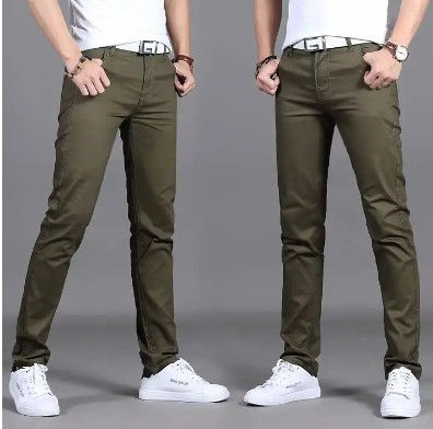 Thumbnail: Skinny Fit Casual Pants
