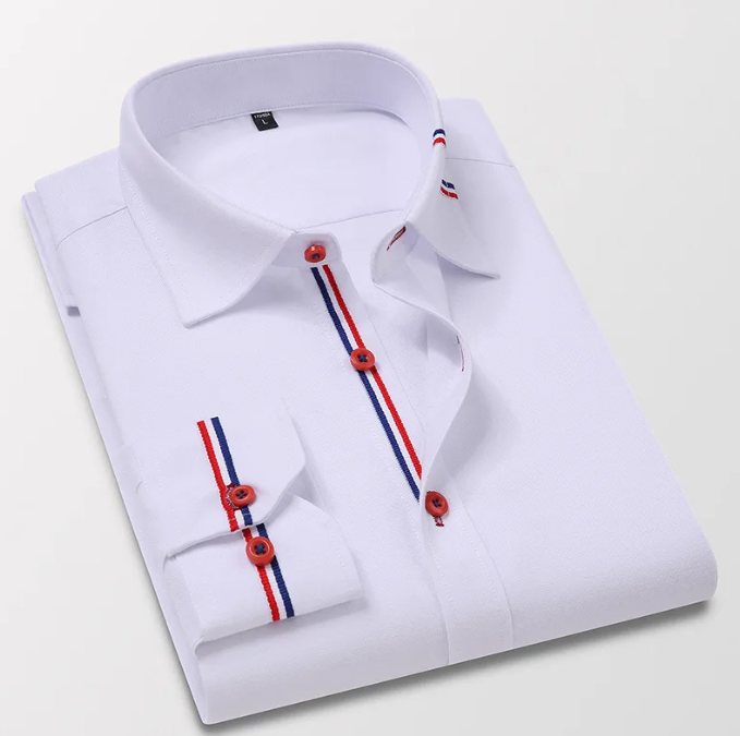 Thumbnail: Lightweight Casual Slim Fit Shirt