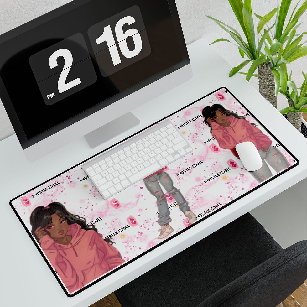 Thumbnail: Hustle Doll Desk Mat