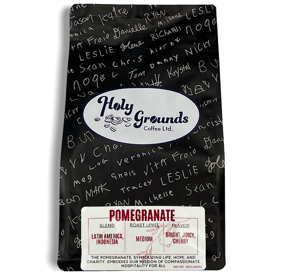 Pomegranate Coffee Blend Holy Grounds Coffee