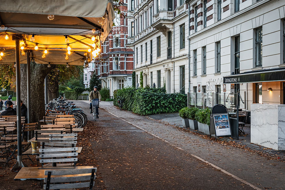 Charmerende omgivelser og lækker brunch på bredden af Sortedam Sø i hjertet af København,