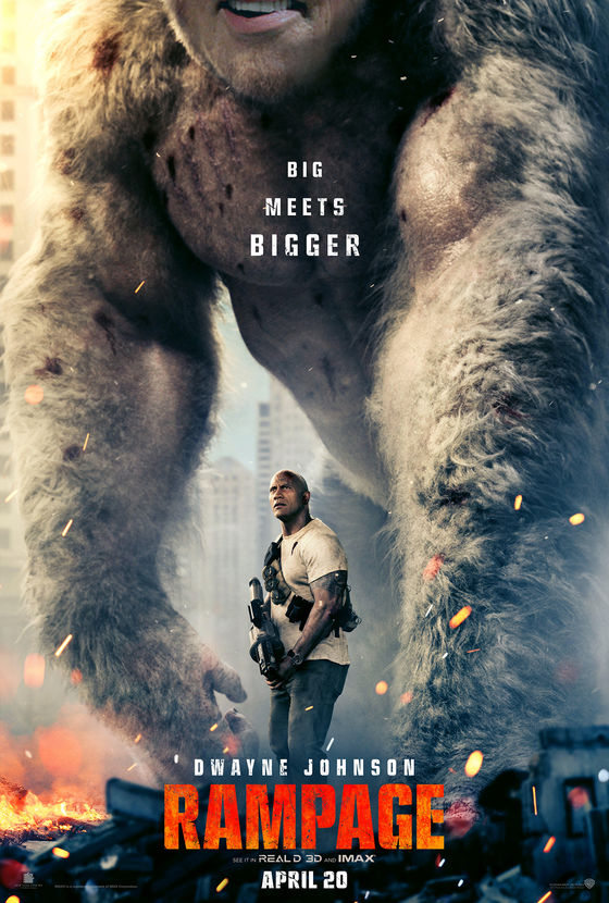 April Fool's Review: Rampage Pits Two Giants Against Each Other For A Giant Film