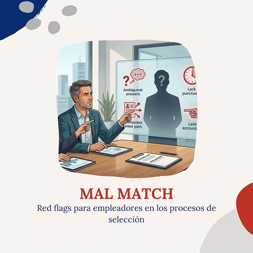 Mal match: Red flags para empleadores en los procesos de selección