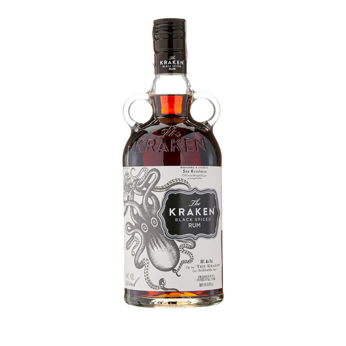 Ron The Kraken con Especias 750 ml