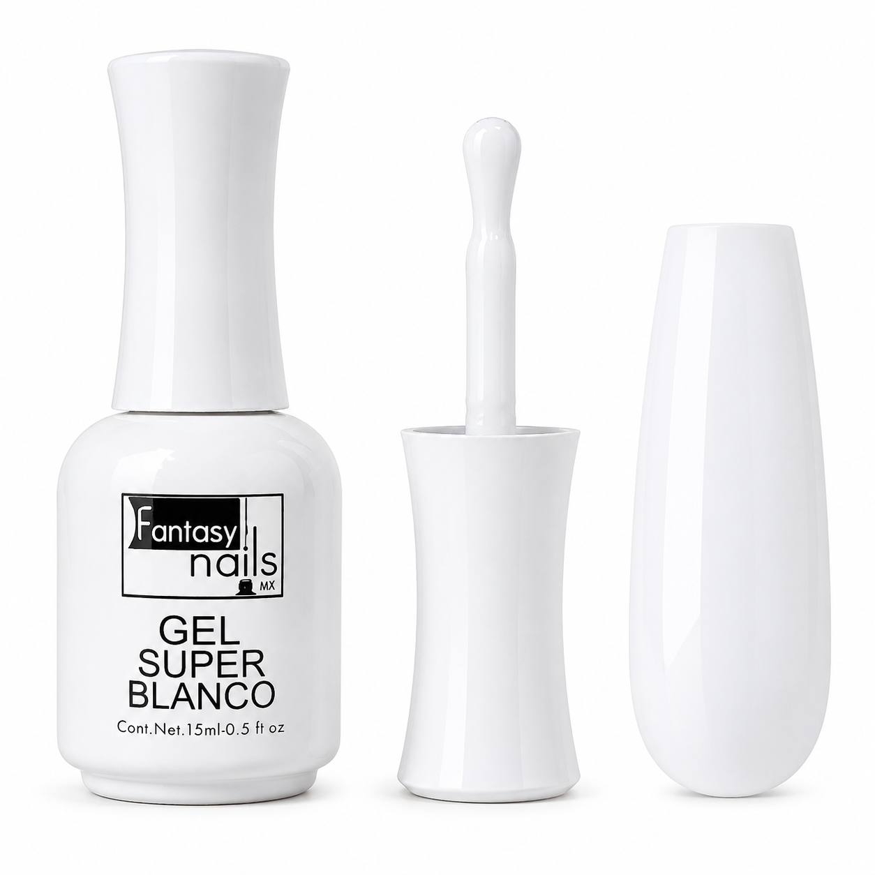 Gel Super Blanco 15 ml  Fantasy Nails