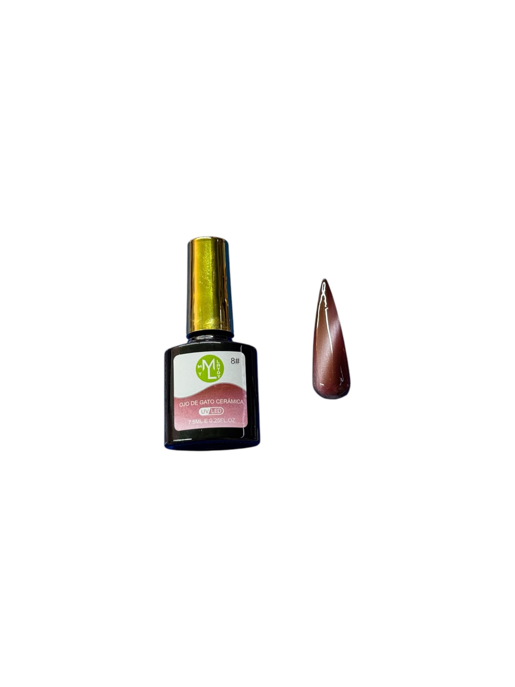 Gel Ojo De Gato Ceramica #8 7.5 ml ML Nails