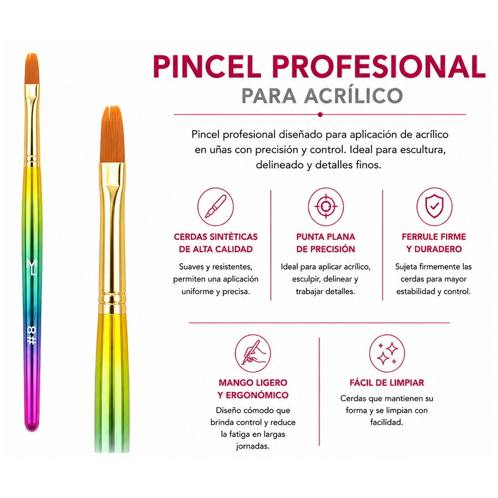 Miniatura: Pincel Para Principiante #8  ML Nails